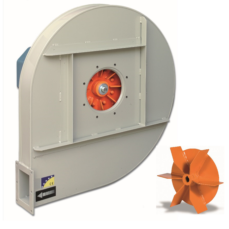 Radialventilator für Feststoffe - Transportventilator - Radialventilator