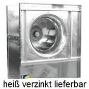 Radialventilator als Dachventilator
