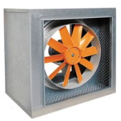 Schallgedämmter Rohrventilator